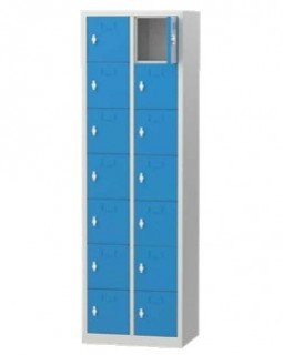 14 Compartment Student Safety Locker