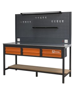 190x180x70cm 6 Drawers Industrial Workbench V2