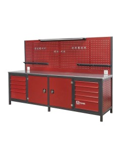 250x170x70cm 10 Drawers Industrial Workbench