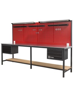 300x190x70cm 6 Drawers Industrial Workbench