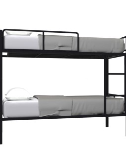 Ponis Metal 90cm Construction Site Bunk Bed Double Decker 90X190