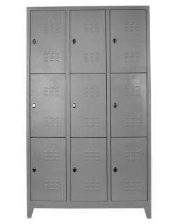 Ponis Metal 9-Piece Standard Shower Locker