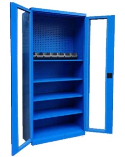 Material Cabinet with Tool Panel