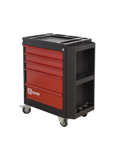 5 Drawers Sided Pro Hardware Trolley